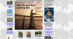 Desktop Screenshot of flyandspincasting.com